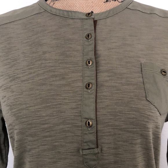 Lauren Ralph Lauren 3/4 Sleeve Pocket Shirt - Picture 7 of 11